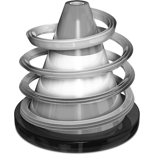 Grey VLC Icon 512x512 png