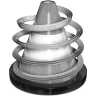 Grey VLC Icon 96x96 png