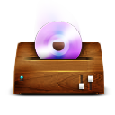 Wooden iTunes Icon