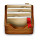 Wooden Folder Icon 72x72 png