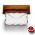 Wooden Mail Icon 72x72 png