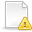 Page Blank Warning Icon