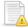 Page Text Warning Icon