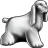 Doggy White Icon