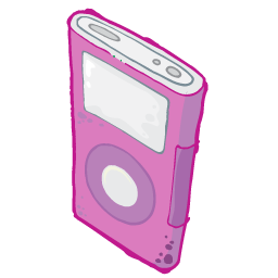 iPod Pink Icon 256x256 png