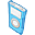 iPod Blue Icon 32x32 png