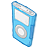 iPod Blue Icon 48x48 png