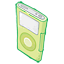 iPod Green Icon 64x64 png