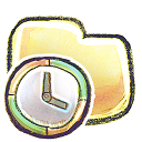 Folder Time Icon 128x128 png