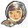 Girl Icon 32x32 png