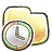 Folder Time Icon 48x48 png