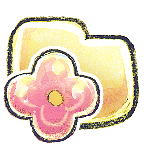 Folder Flower Icon 512x512 png