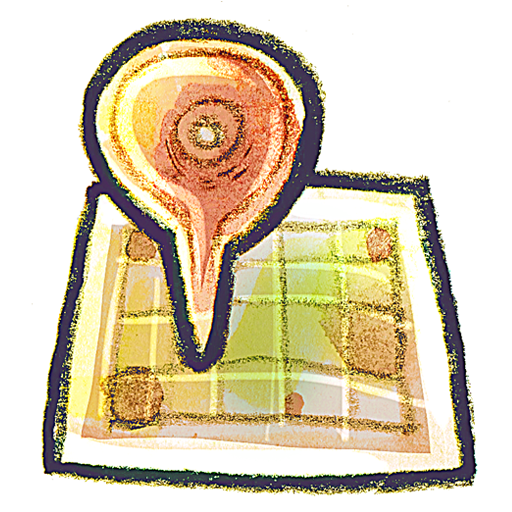 Map Icon 512x512 png