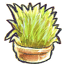 Flowerpot Grass Icon 96x96 png