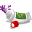 Toothpaste Monster Icon 32x32 png
