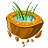 Flying Grass Icon