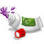 Toothpaste Monster Icon 64x64 png