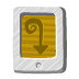 File Desert Tail Icon 72x72 png