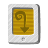 File Desert Tail Icon 96x96 png