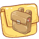 Folder School Bag Icon