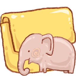 Folder Elephant Icon 256x256 png