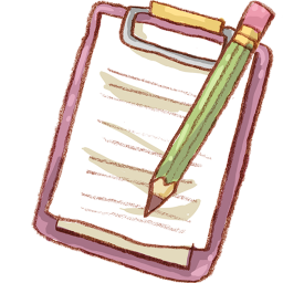 Notepad Pencil Icon 256x256 png