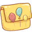 Folder Balloons Icon 64x64 png