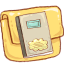 Folder Notebook Icon 64x64 png