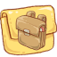 Folder School Bag Icon 64x64 png