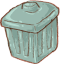 Junk Bucket Icon 64x64 png