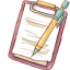 Notepad Mechapencil Icon 64x64 png