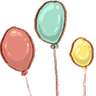 Balloons Icon 96x96 png