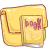 Folder Book Icon 96x96 png