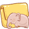 Folder Elephant Icon 96x96 png