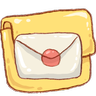 Folder Mail Icon 96x96 png