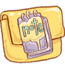 Folder Note Icon 96x96 png
