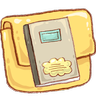 Folder Notebook Icon 96x96 png