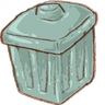 Junk Bucket Icon 96x96 png
