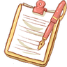 Notepad 2 Pen Icon 96x96 png
