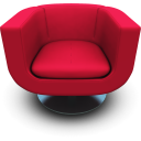 Magenta Seat Icon 128x128 png