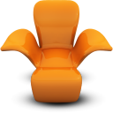 Orange Seat Icon