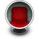 Sphere Seat Icon 128x128 png