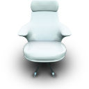 White Vinil Seat Icon 128x128 png