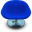 Blue Seat Icon 32x32 png
