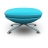 Sky Blue Seat Icon 48x48 png