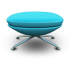 Sky Blue Seat Icon 72x72 png