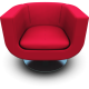 Magenta Seat Icon 80x80 png