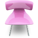 Pink Seat Icon 80x80 png