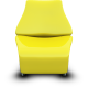 Yellow Seat Icon 80x80 png