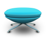 Sky Blue Seat Icon 96x96 png